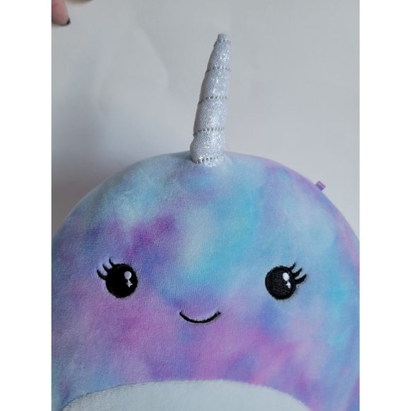 Squishmallow Hallie the Narwhal 12" blue Plush stuffed animal - Picture 2 of 9